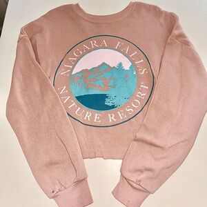 Niagara Falls Nature Resort Pink Women's Top
